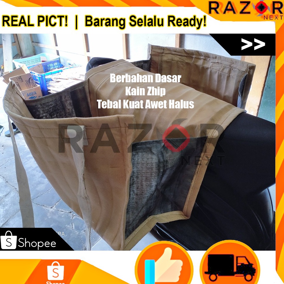 ART Q57U Tas Kurir  Tas Motor  Tas Obrok  Tas Ronjot  Kain ZHIP Halus Awet Tebal Ukuran 75 x 55 x 35