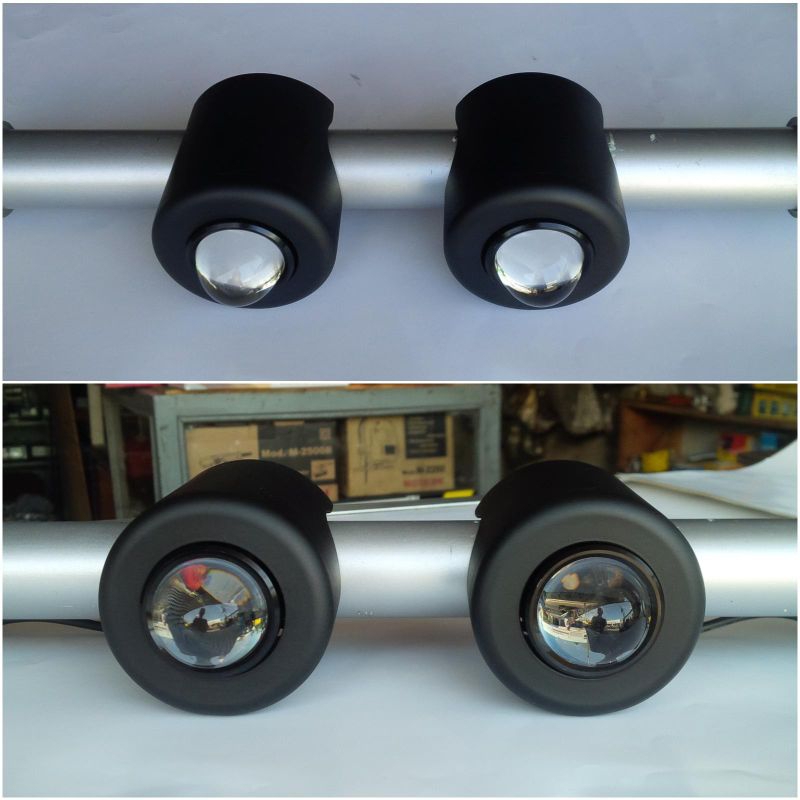 NEW LAMPU STROBE ENGINE GUARD BULAT u HARLEY Goldwing BMW re Indian Triumph