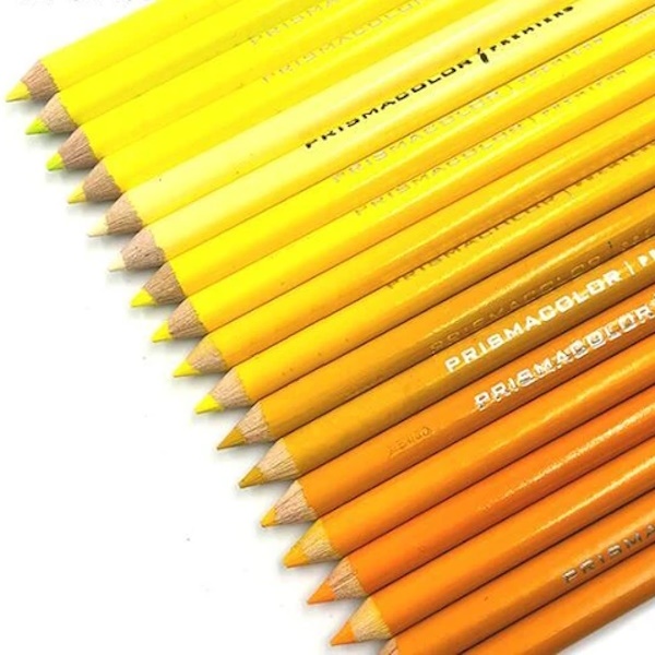 

Prismacolor Premier YELLOW ORANGE RED SERIES Soft Core Colored Pencils Satuan Pensil Warna Basic Oil Based Artist