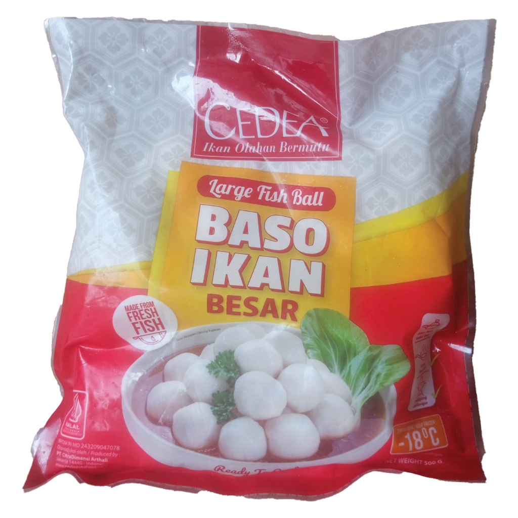

CEDEA Baso Ikan Besar | Fish Ball Halal 500 gram