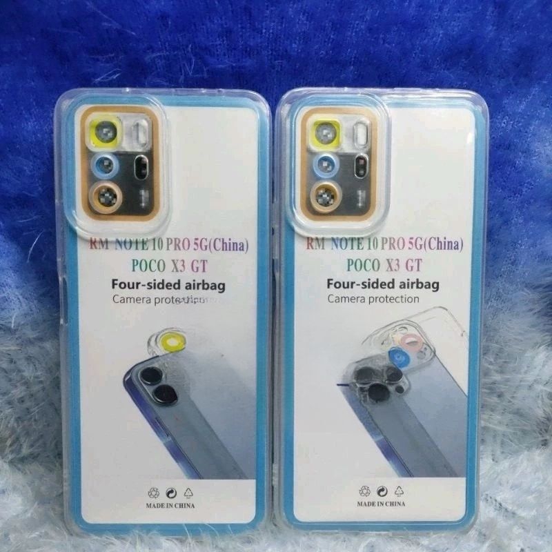 soft Case clear POCO X3 GT / Redmi note 10 pro 5G Pro Camera protector bening transparan