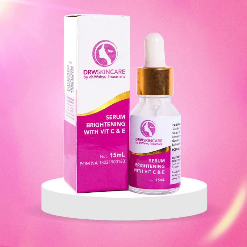 DRW SKINCARE/ SERUM BRIGHTENING WITH VITAMIN C E / SERUM DRW SKINCARE / SERUM FLEK / SERUM DRW / SER