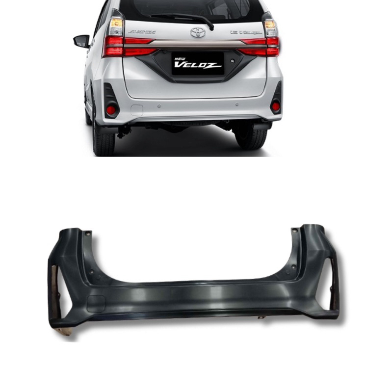 bemper bumper belakang veloz 2019 2020