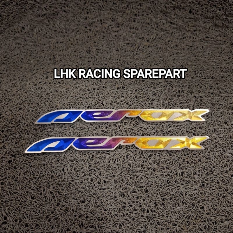 emblem eblem stiker logo titan body aerox aerox 155 original vietnam