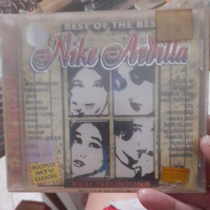 vcd musik original musica beat of the best nike ardilla (CD187)