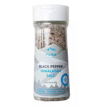 

Pura Black Pepper Himalayan Salt 125 g