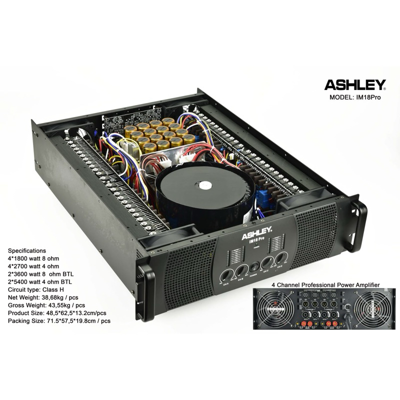POWER ASHLEY IM18PRO / POWER ASHLEY IM 18pro