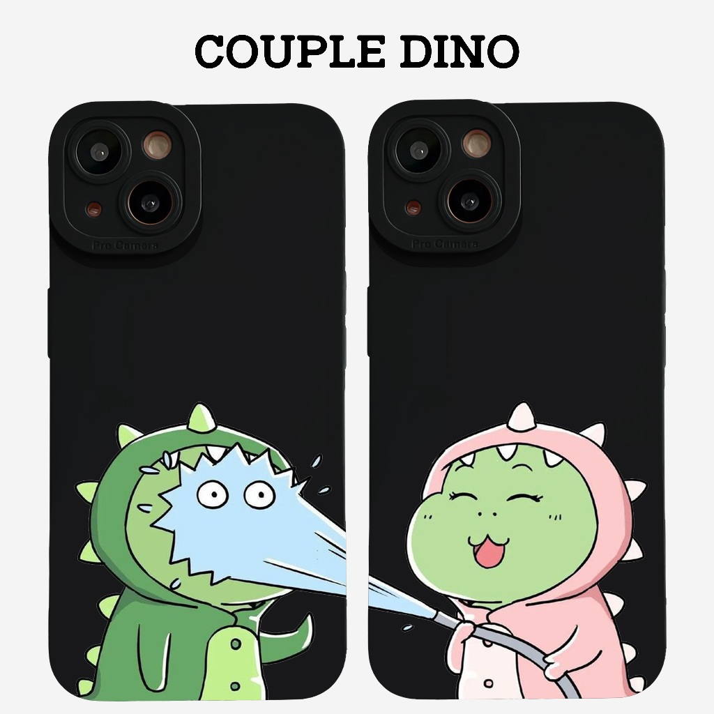 Softcase Procamera Terbaru - Couple Case Dino - Case Couple Dinosaurus - Case All tipe - Case Terbar