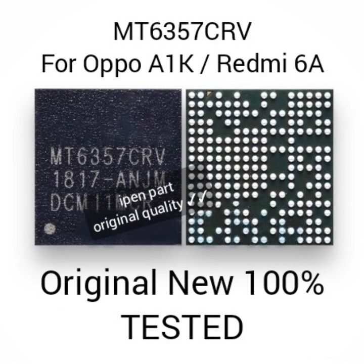 IC Power MT6357CRV Redmi 6 6A Original New Tested Xiaomi MTK 6357CRV