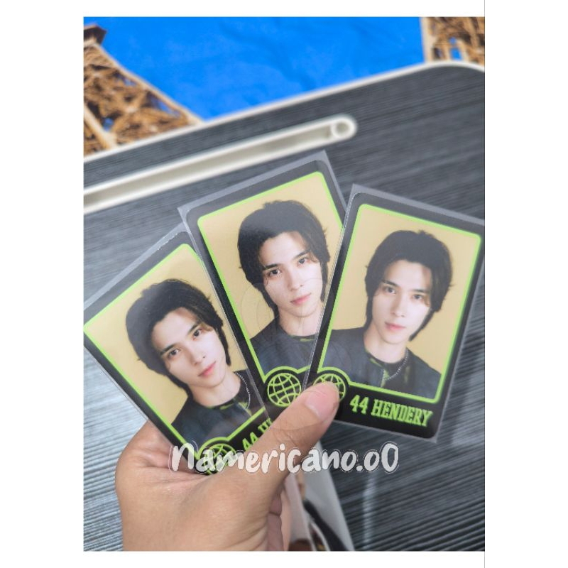PHOTOCARD OFFICIAL HENDERY NCT U (TC NCT NATION)