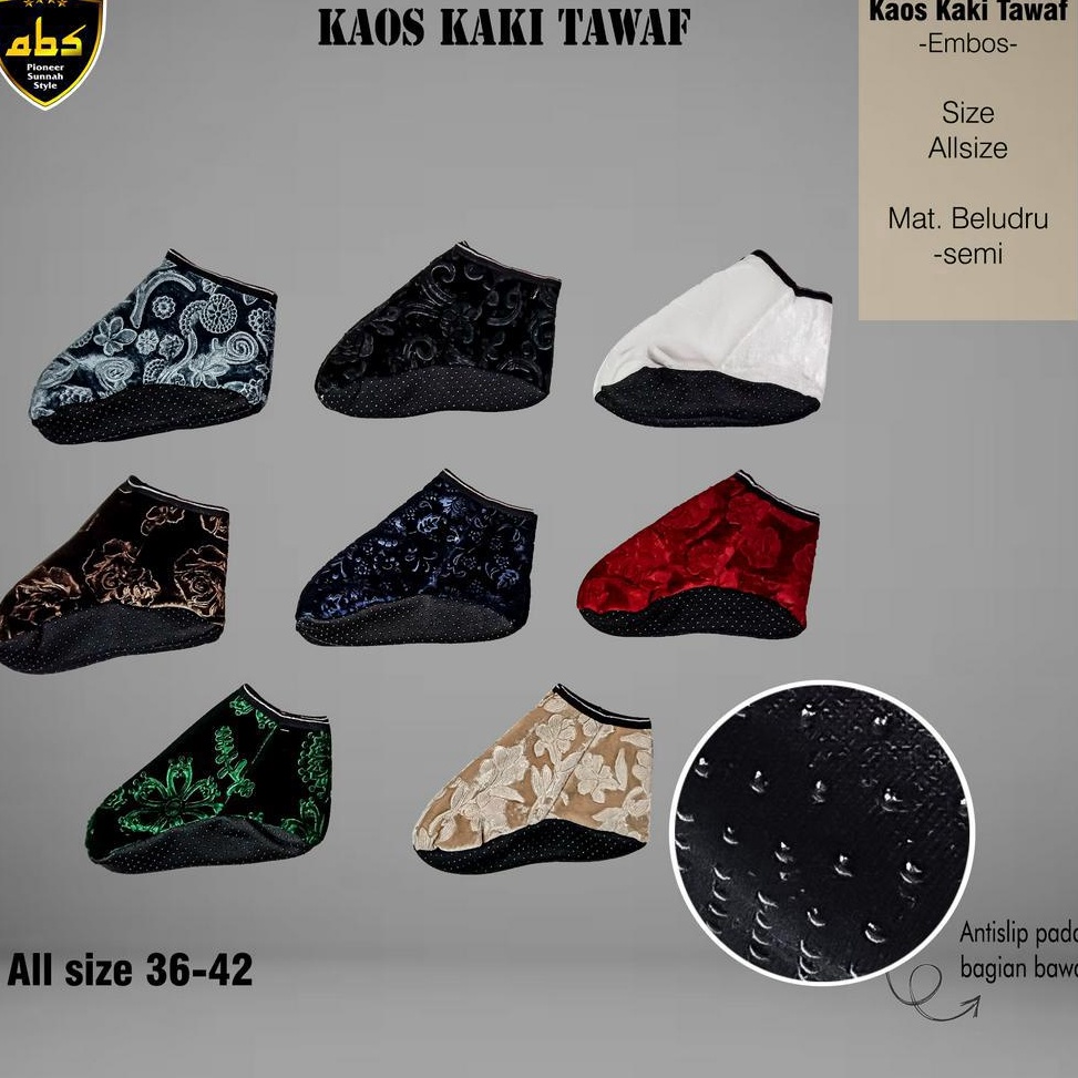 Penjualan Terbanyak Kaos Kaki Haji Tawaf Kaus Kaki Tawaf Sepatu Tawaf Anti Slip