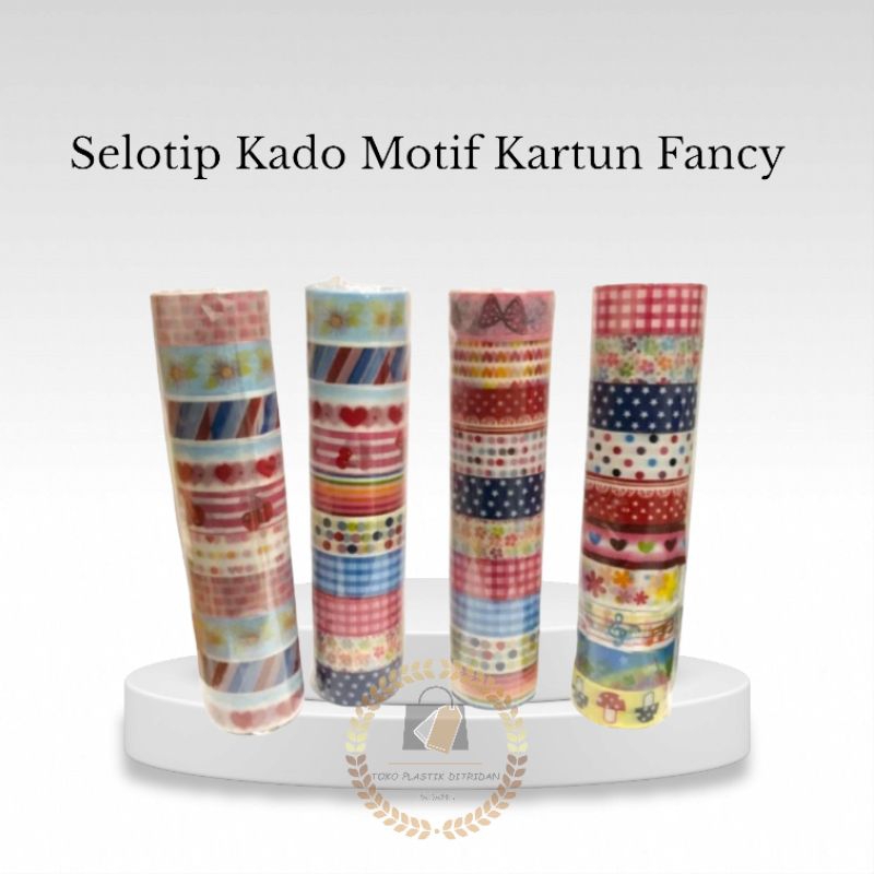 

Selotip Kado Motif Kartun Fancy