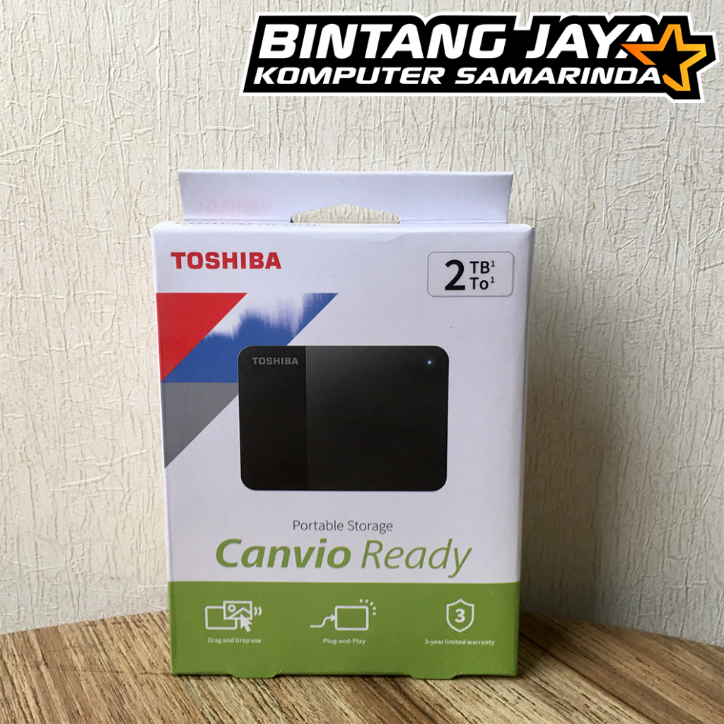 Toshiba Canvio 2TB Hardisk HDD External