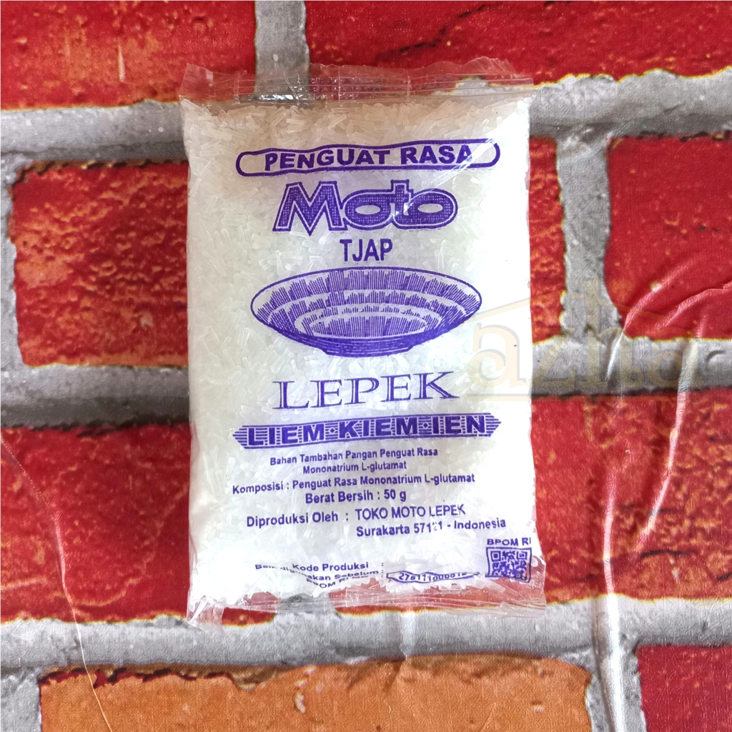 

PENYEDAP RASA MOTO CAP LEPEK 1 sachet 50 g
