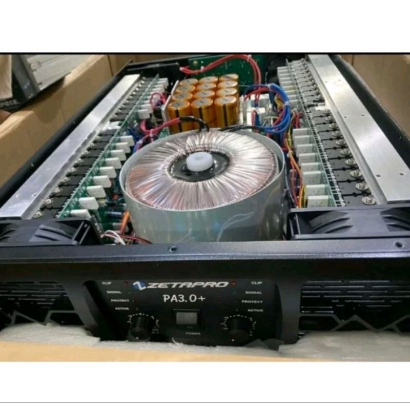 POWER AMPLIFIER ZETAPRO PA 3.0 PA 3 0 CLAS GB POWER zetapro 3.0 Zetapro pa 3 0 badak