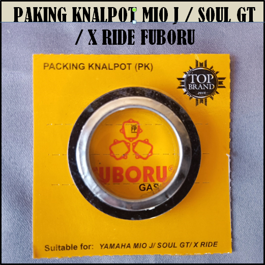 PAKING KNALPOT YAMAHA MIO J PAKING KNALPOT MIO J / SOUL GT / X RIDE PERPAK GASKET KNALPOT FUBORU