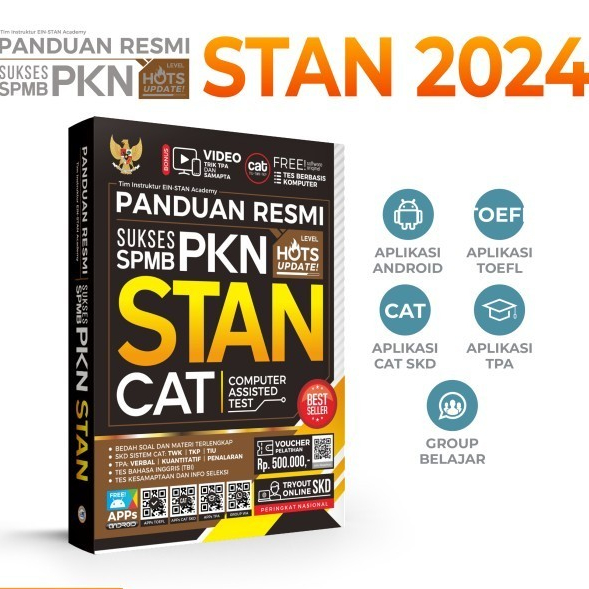 Buku Panduan Resmi Sukses SPMB PKN STAN CAT 2023 (Forum Edukasi)