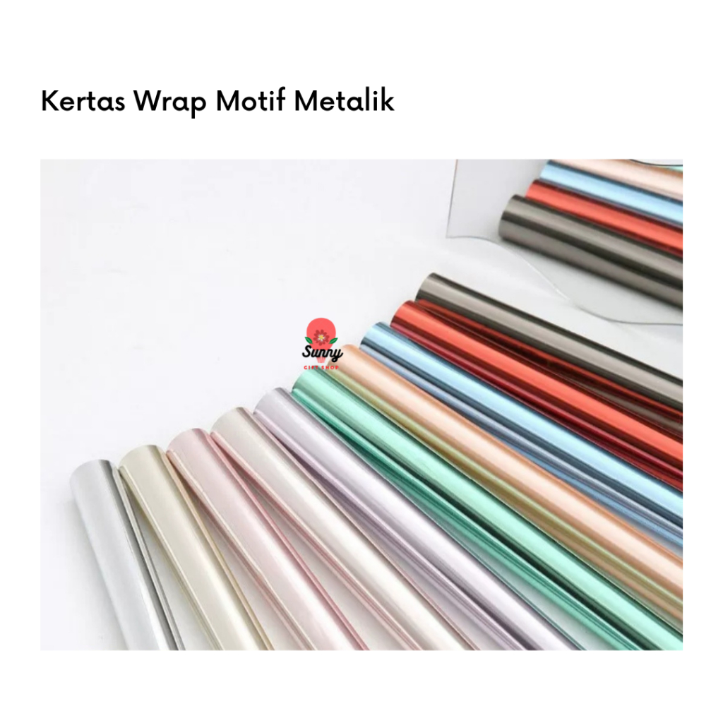 

Kertas Wrap Metalik