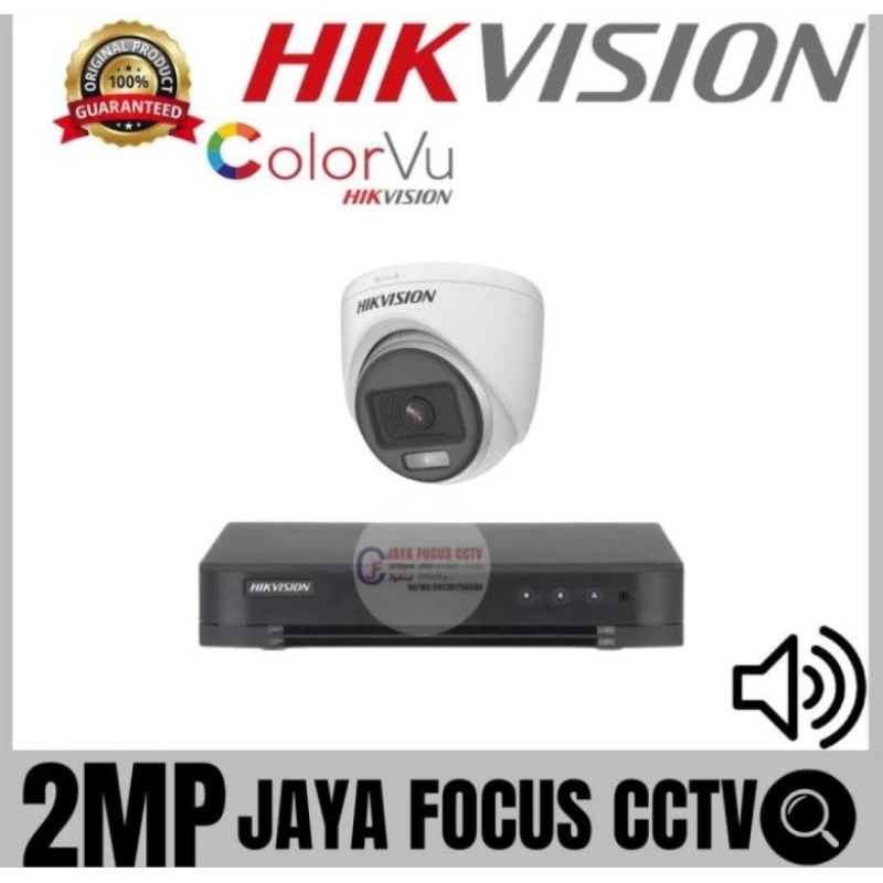 PAKET CCTV HIK VISION 4 CH 1KAMERA