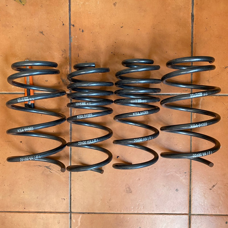 Lowering Kit Per H&R for Toyota Yaris Bakpao NCP91/ Toyota Vios Gen 2 Ori Not Tein Eibach Tanabe