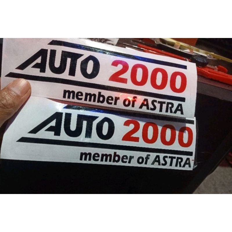 

sticker grosir STICKER AUOTA 2000 sticker member of astra