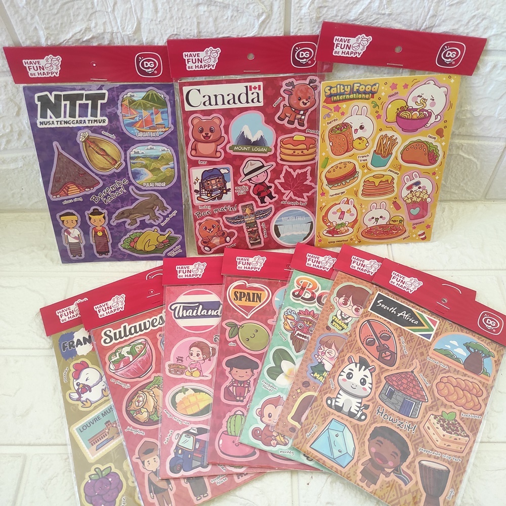 

Mainan anak stiker busa fancy