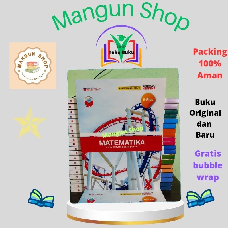 Buku E - Plus Matematika SMA Kelas 10,11,12 Kurikulum Merdeka Mediatama