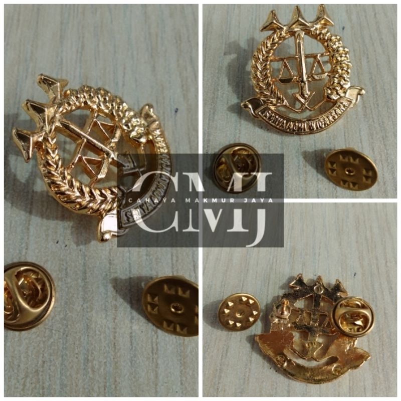 Emblem Topi Mut Jaksa Cor - Emblem Topi mut jaksa Cor