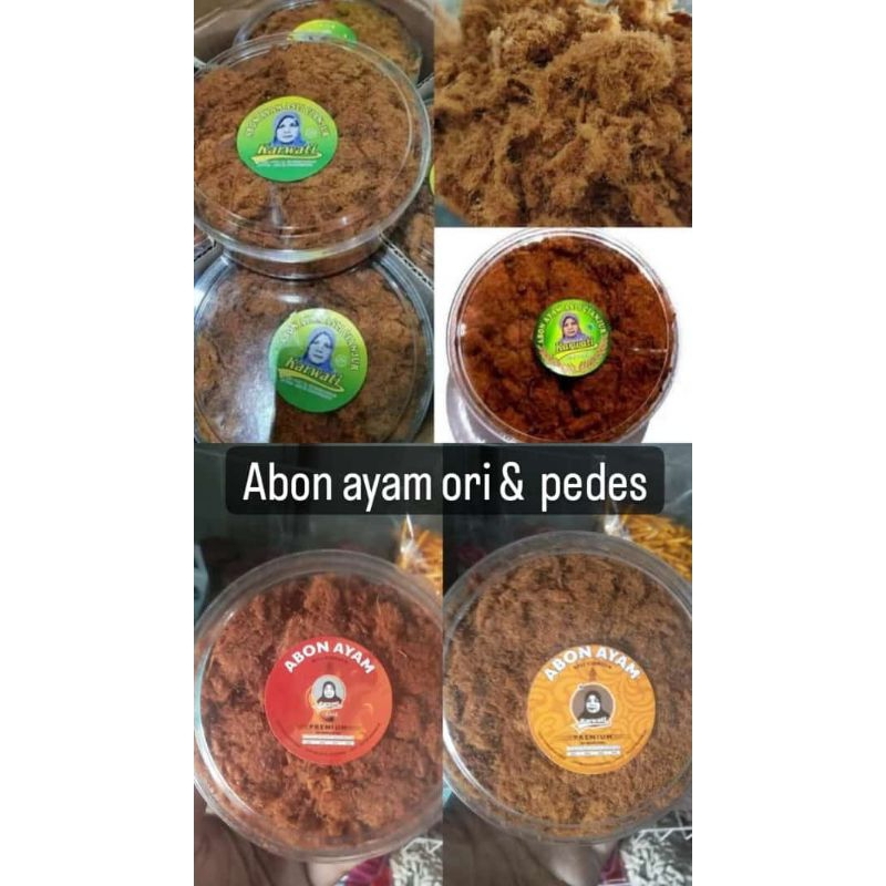 

abon ayam karwati cianjur rasa pedas dan original