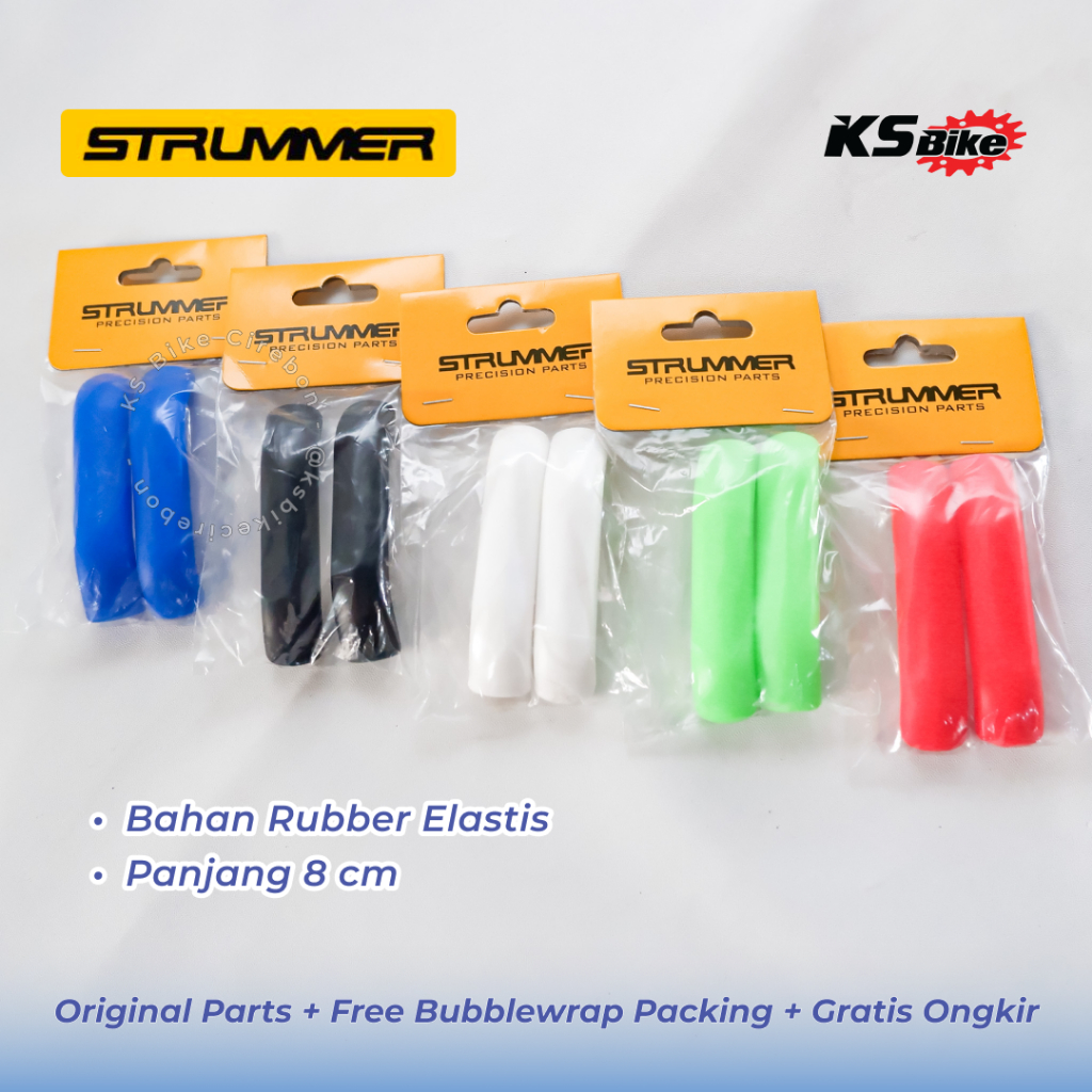 Silikon Pengaman Handle Rem Tangan Sepeda - Pelindung Handle Rem Sepeda STRUMMER | Brake Lever Guard