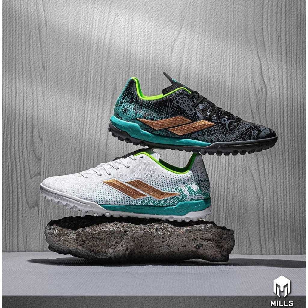 Sepatu Minisoccer Mills Xyclops ACG MK II Prime Turf spesial kolaborasi Marc klok