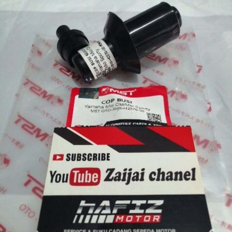 Cop busi mio karbu soul karbu MST tutup busi mio karbu