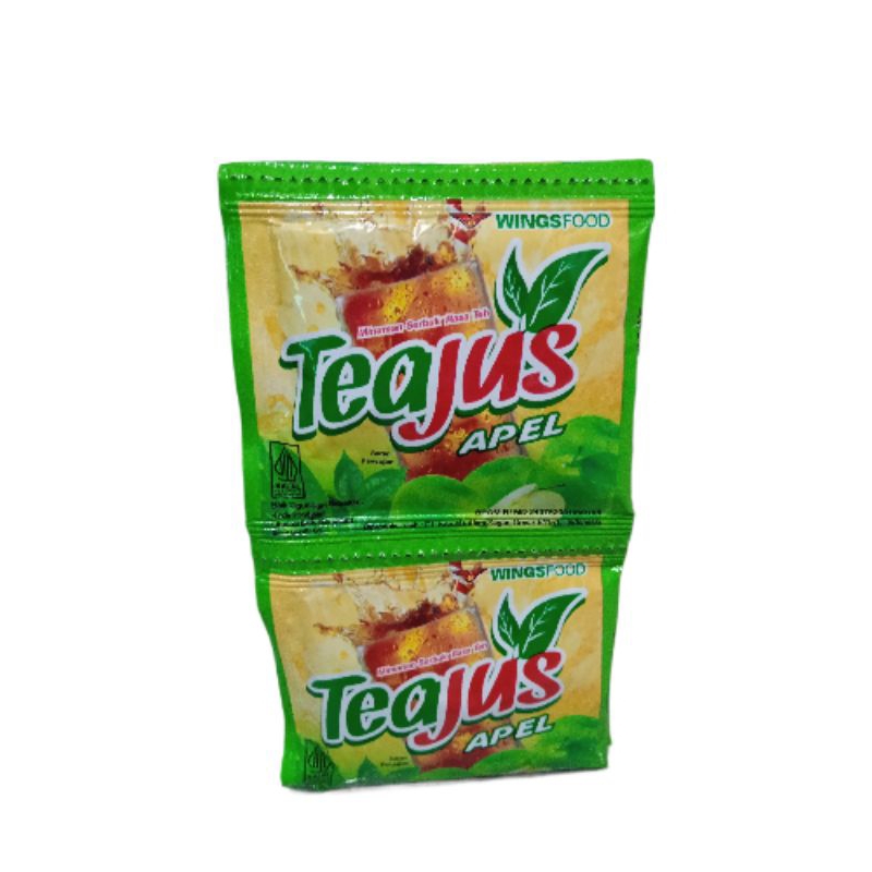 

Tea Jus Varian Rasa Lemon, Gula Batu Dan Apel 6g 1 Rcg Isi 10