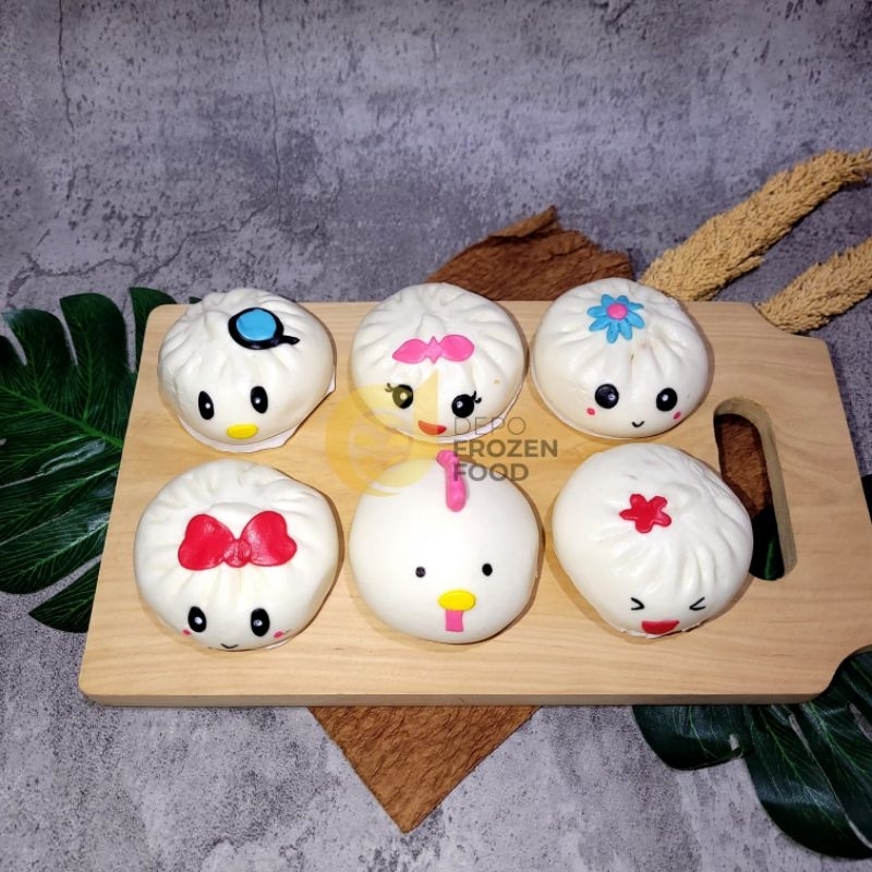 BAKPAO BAPAO KARAKTER CASIO AYAM HALAL
