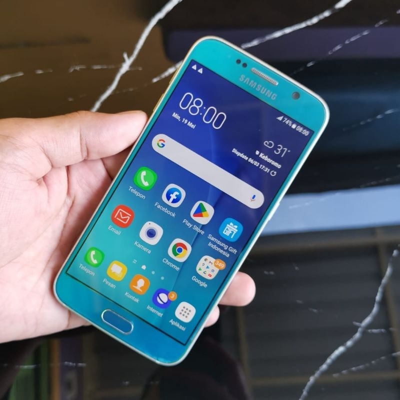 SAMSUNG GALAXY S6 Flat RAM 3/32 SECOND MULUUS