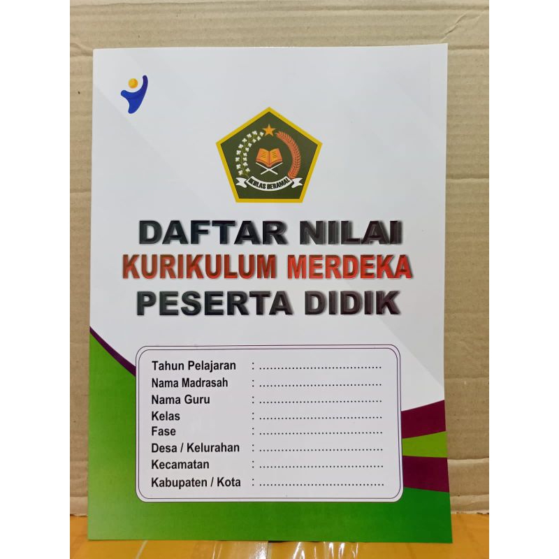 

BUKU DAFTAR NILAI MI MTS MA KURIKULUM MERDEKA