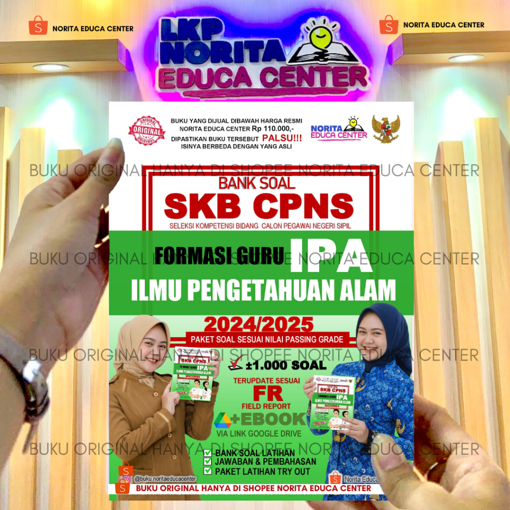 BANK SOAL SKB CPNS FORMASI GURU ILMU PENGETAHUAN ALAM