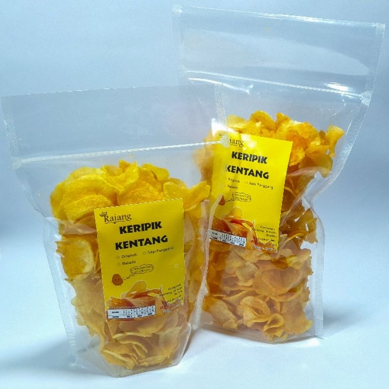 

《RAJANG》— Keripik Kentang Aneka Rasa || Ukuran 250 gram
