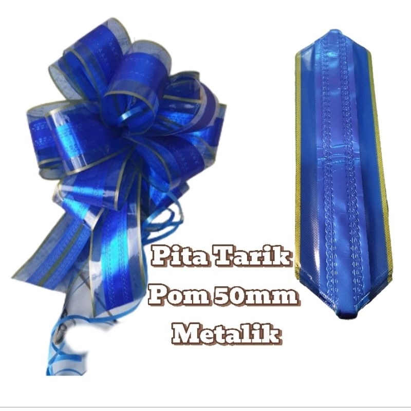 

Pita Tarik Pom 50mm Metalik