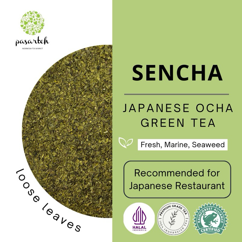 

[Pasarteh] Japanese Greentea Sencha | Teh Hijau Jepang | Sencha Ocha | Teh Ocha I Teh Premium Indonesia