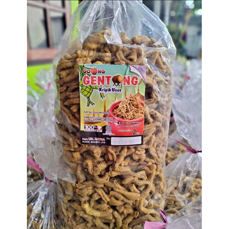 

Keripik Usus Gentong Berat 500 gram