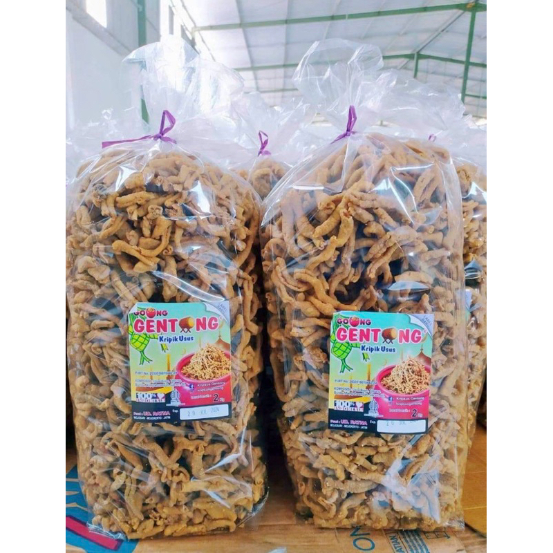 

Keripik Usus Gentong Berat 1 Kg