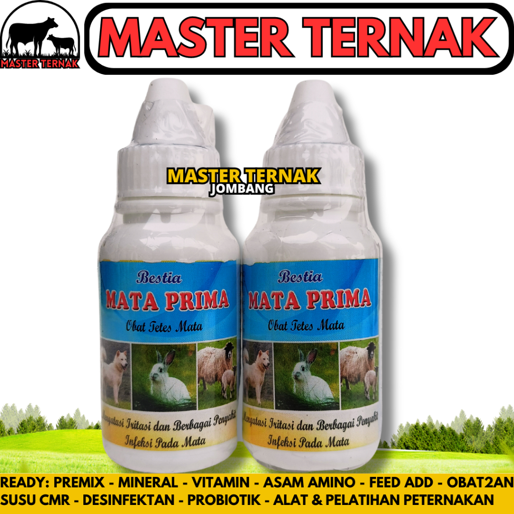 OBAT TETES MATA KAMBING - Mata prima 25 ml - Obat tetes mata sapi kambing anjing kucing kelinci
