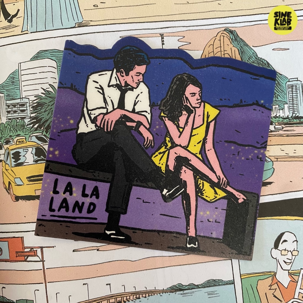 

sineklab - Sticker LA LA LAND - Edisi Sticker Film / Movie / Cinema / Series / Sticker Laptop