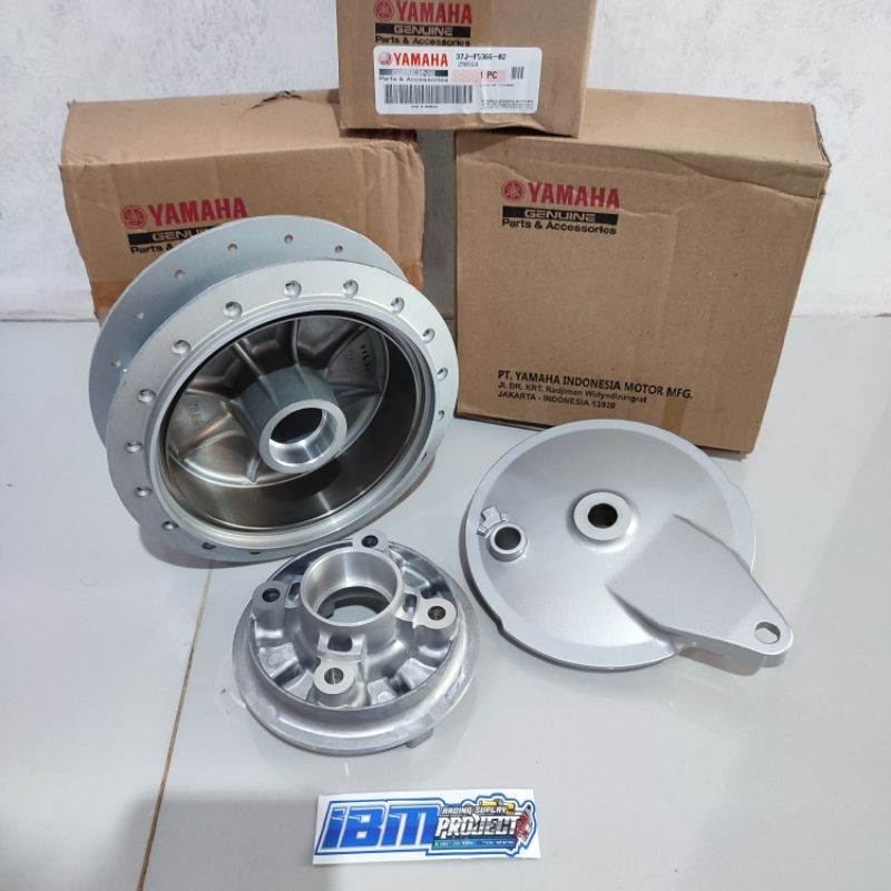 TROMOL BELAKANG RX KING ORIGINAL ORI BARU SET NAPGER DAN TUTUP KAMPAS,TROMOL BELAKANG RX KING SECORP