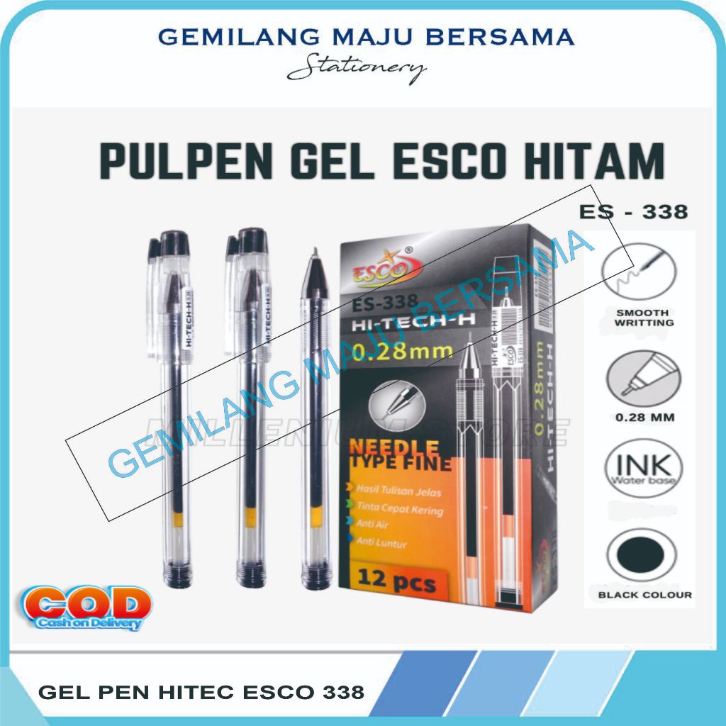 

Hi Tech Esco 338 Hitam