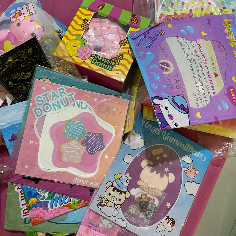 CHECKOUT REQUEST TAKE ALL SQUISHY PRELOVED LICENSED ORI