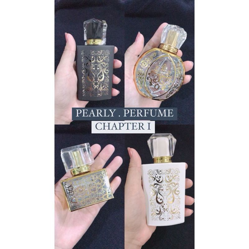 BOTOL PARFUM KOSONG CHAPTER I by PEARLY PERFUM / bahan kaca dan keramik - ANTIK UNIK ELEGANT