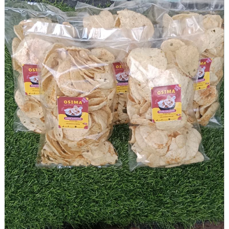 

Keripik opak singkong rasa ori gurih