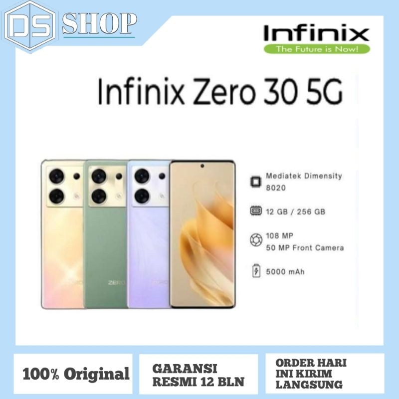 Infinix Zero 30 5G 12/256GB ( Garansi Resmi 1 Tahun)